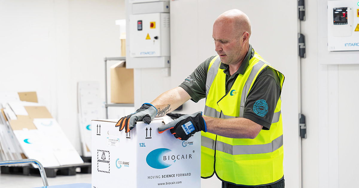 Cold chain logistics driver
